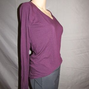 Soft Stretchy Long Sleeve with Cutout Back